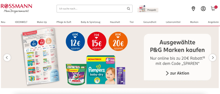 Rossmann Online shop